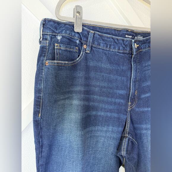 NWT Old Navy High Rise O.G. Straight Leg Secret Smooth Pockets Jeans Size 22 - Picture 3 of 10
